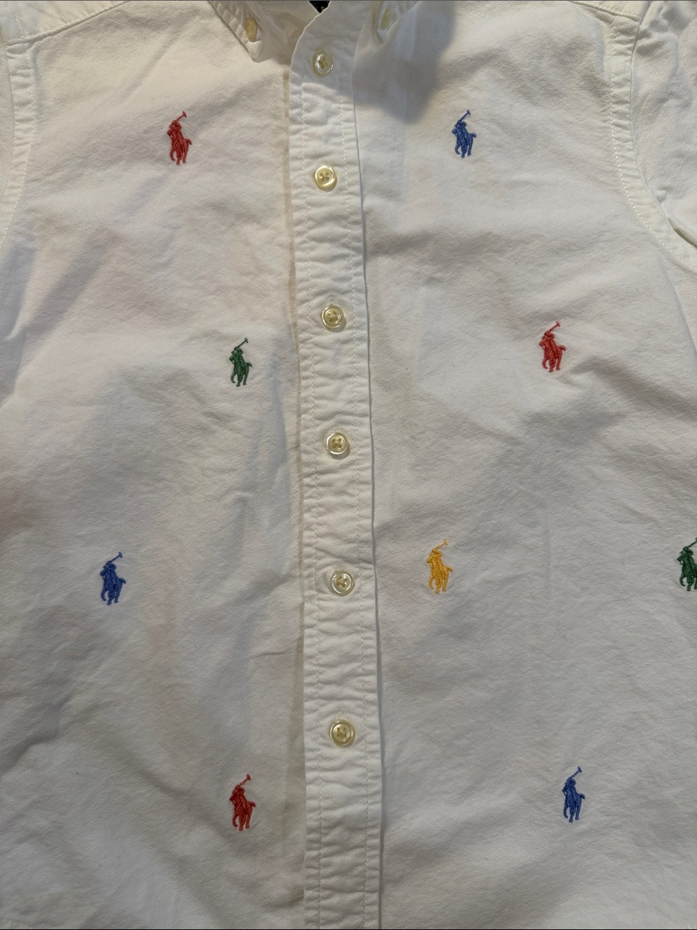 Boy’s Polo Ralph Lauren Button Up Shirt. Size Small 8. Like New Condition. - Picture 8 of 11